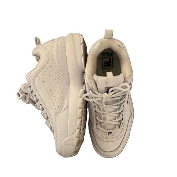 Women’s Fila White Athletic Sneakers - Picture 1 of 5